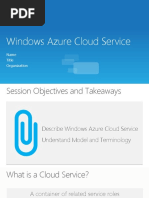 TAU - WindowsAzureCloudServices