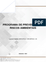 Programa de Prevenção de Riscos Ambientais - Enpex Marcopolo