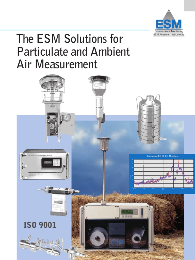ESM Andersen Air Samplers Overview | PDF | Particulates | Flow Measurement