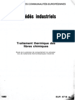 Procédés Industriels: Traitement Thermique Des Fibres Chimiques