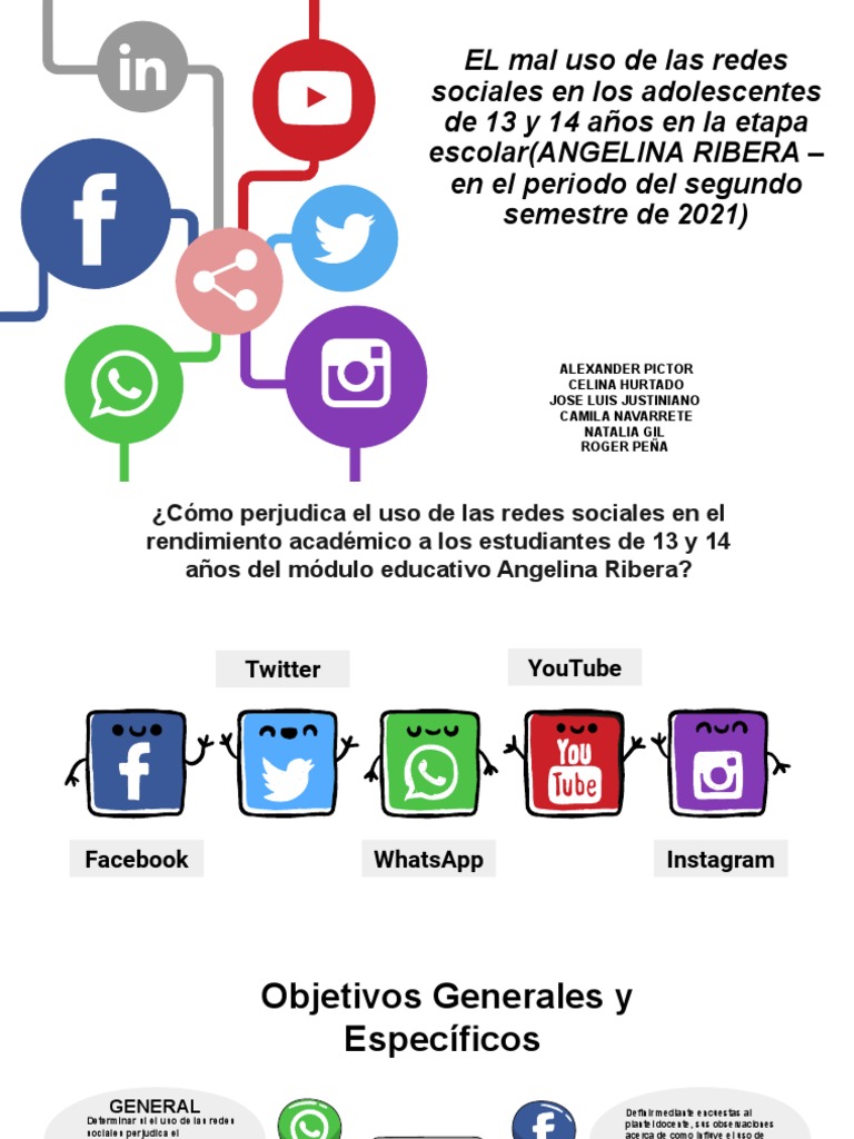 El Uso de Las Redes Sociales | PDF | Comunicación