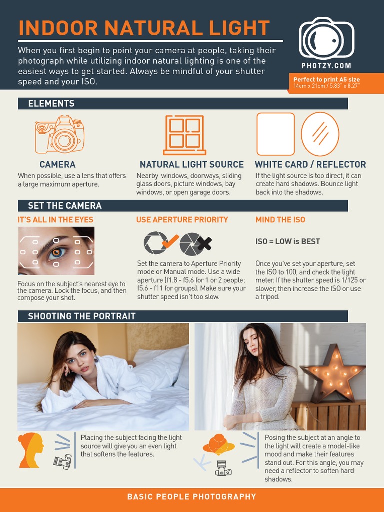 Elements Camera Natural Light Source White Card / Reflector PDF