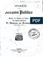 Annaes - Bahia 1928 Arquivo Publico Do Estado Da Bahia