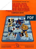 TSR6850 MH0 Marvel Super Heroes Basic Set Campaign Book