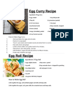 Egg Curry Recipe: How To Make Egg Roll