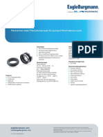 MFL85N: Mechanical Seals - Mechanical Seals For Pumps - Metal Bellows Seals