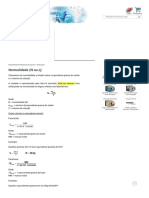 Normalidade - Soluções - SóQ (Química)