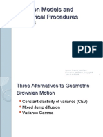 More On Models and Numerical Procedures