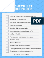 Checklist Do Poder