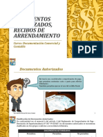 Documentos Autorizados Recibos de Arrendamiento