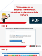 Procedimiento Generación Recibo Honorario