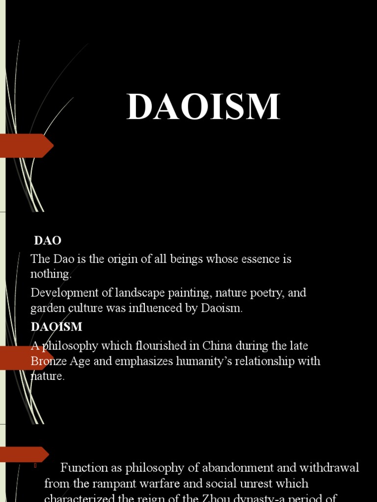 Taoism intelligence overview