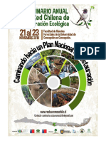 Libro Resumen IV Seminario de Restauración Ecológica 2018