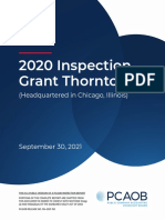 2020 Inspection Grant Thornton LLP: (Headquartered in Chicago, Illinois)