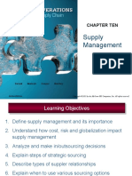 Chap010, Supply Management Swink
