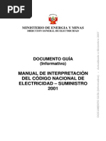 DGE - Manual CNE - Suministro 2001