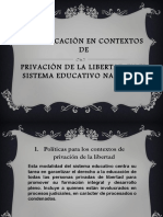 Educación en contextos de privación de libertad en Argentina