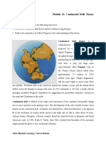 Module 13 - Continental Drift Theory