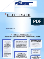 Presentacion NIIF para PYMES Seccion 10