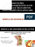 DISFUNÇÕES CRIANÇAS Osgood-Schlater