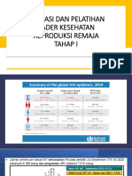 Materi Edukasi Dan Pelatihan Kader KesPro Tahap I