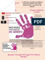 La violencia afecta a mujeres y niñas