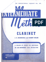 Clarinet Rubank Intermediate Method