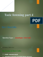 Listening 4 TOEIC
