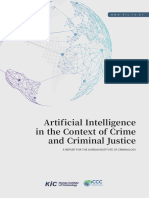 Artificial Intelligence in The Context of Crime and Criminal Justice - KICICCC - 2019