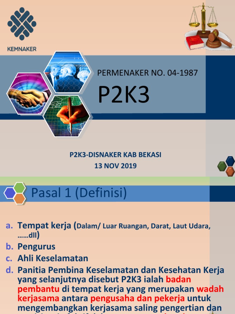 Panduan P2K3 dan SKP Ahli K3 | PDF | Bisnis | Komputer