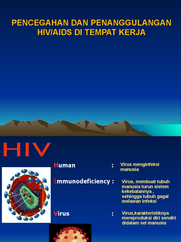 Pencegahan Hiv Aids Di Tempat Kerja | PDF