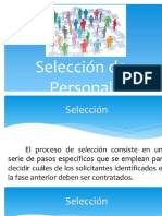 Proceso de Seleccion Del Personal