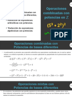 Módulo 1 - Tema 3 - Operaciones Combinadas Con Potencias en Z