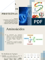 Química y Metabolismo de Proteínas