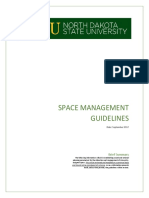 Space Management Guidelines: Brief Summary