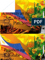 Kasaysayan NG Wikang Pambansa (Ikalawang Bahagi)
