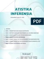 Statistika Inferensi dan Uji Hipotesis