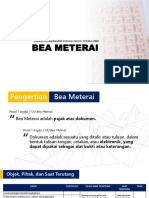 Sosialisasi Bea Meterai