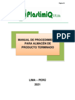 Manual - Proc - Almacen PT