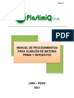 Manual - Proc - Almacén - Materia Prima y Repuesto