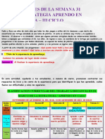 Planificador Semana 31. Iii Ciclo