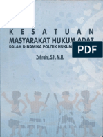 Kesatuan Masyarakat Hukum Adat Dalam Dinamika Politik Hukum Indonesia by Zuhraini, SH., MH.
