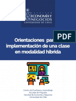 Orientaciones Implementacion Clase Hibrida