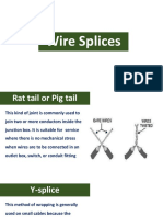 Wire Joints and Splices