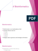 Tools of Bioinformatics