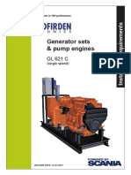 Generator Sets & Pump Engines: (Single Speed)