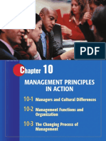 Hapter: Management Principles in Action