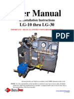 User Manual: LG-10 Thru LG-30