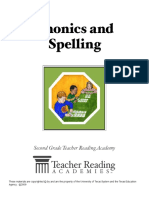 2TRA Phonics and Spelling