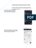 Cara Deposit Dan Cara WD Melalui Bank Indo Dan Crypto